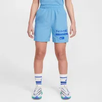 Nike Multi Big детские (для мальчиков) Dri-FIT Woven шорты синий