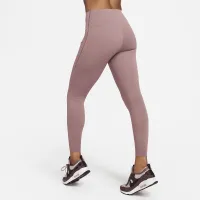 Nike Universa жіноча Medium-Support З високою талією 7/8 лосіни з кишенямиколір фіолетовий