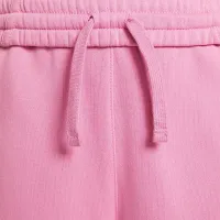 Nike Sportswear Club Fleece Girls' Wide-Leg Pants Pink