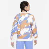 Nike Sportswear Club Fleece Big детские свитшот синий