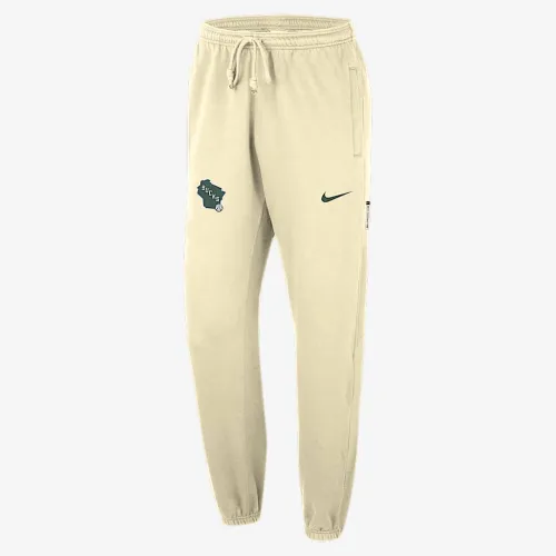 Milwaukee Bucks Standard Issue City Edition чоловічі Nike Dri-FIT NBA Pants колір коричневий