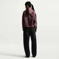 Nike Sportswear женская оверсайз Fleece Pullover Толстовка с капюшоном цвет фиолетовый