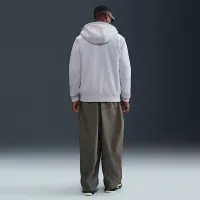 Nike Club мужские Full-Zip Fleece Толстовка с капюшоном цвет коричневый