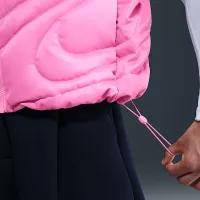 Nike Sportswear Swoosh Series женская оверсайз Down Vest Pink