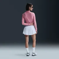 Nike Victory женская Dri-FIT Long-Sleeve Polo Pink