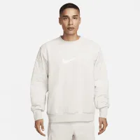 Nike Standard Issue мужские баскетбольные Crew-Neck свитшот цвет коричневый