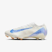 Nike Mercurial Vapor 16 Elite блакитнийprint FG Low-Top футбольні бутси колір білий