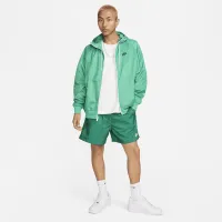 Nike Club мужские Woven Flow шорты цвет зеленый