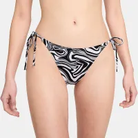 Nike Swim Swirl женская String Bikini Bottom цвет черный