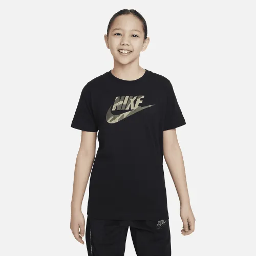 Nike Sportswear Big детские футболка цвет черный