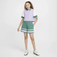 Nike Sportswear Girls' Crop Top цвет фиолетовый