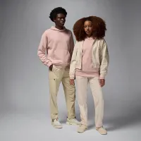 Nike Air Jordan Wordmark чоловічі Fleece Pullover Толстовка з капюшоном Pink