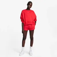 Nike Sportswear Phoenix Fleece жіноча Over-оверсайз Crew-Neck світшот колір червоний
