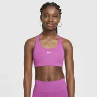 Nike Swoosh Big детские (Girls') Sports Bra цвет фиолетовый