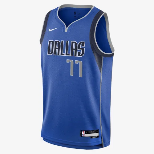 Luka Dončić Dallas Mavericks 2023/24 Icon Edition Big детские Nike NBA Swingman Jersey синий