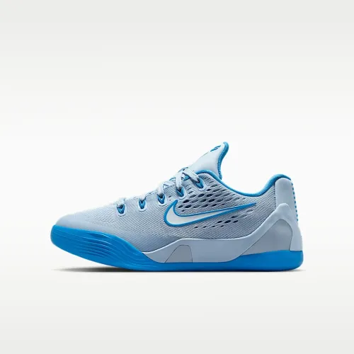 Nike Kobe IX Low EM Big детские баскетбольные Кроссовки синий