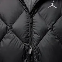 Nike Jordan Brooklyn жіноча Quilted Puffer Куртка колір чорний