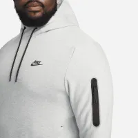 Nike Sportswear Tech Fleece Men's Pullover Толстовка с капюшоном Grey