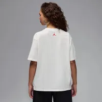 Nike Jordan женская Graphic футболка цвет белый