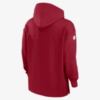 San Francisco 49ers Sideline Jersey мужские Nike Dri-FIT NFL Pullover Толстовка с капюшоном цвет красный