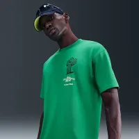 Nike ACG мужские футболка цвет зеленый