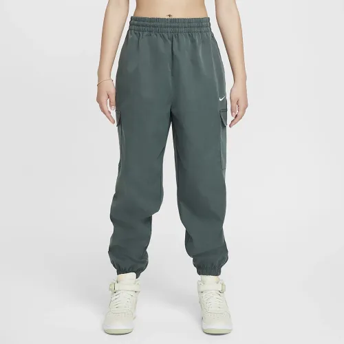 Nike Sportswear Girls' Cargo Pants цвет зеленый