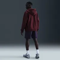 Nike Solo Swoosh мужские Full-Zip Fleece Толстовка с капюшоном цвет красный