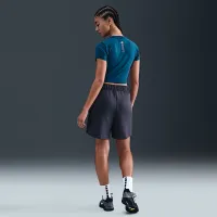Nike Sabrina жіноча Short-Sleeve Cropped футболка блакитний