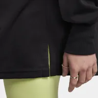 Nike Sportswear Essential женская оверсайз Long-Sleeve Polo цвет черный
