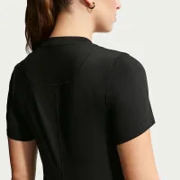 Nike (M) One жіноча Dri-FIT Slim-Fit Short-Sleeve Top (Maternity) колір чорний