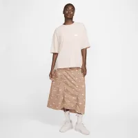 Nike Naomi Osaka Short-Sleeve Top колір коричневий