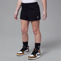 Nike Jordan Brooklyn Essentials Little детские 2-Piece Fleece шорты набор цвет черный