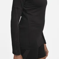 Nike Dri-FIT Strike жіноча Long-Sleeve Drill Top колір чорний
