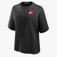 Nike женская Boxy футболка цвет черный