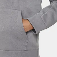 Nike Air Big детские Pullover Толстовка с капюшоном цвет серый