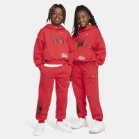 Nike Culture of баскетбольные Big детские Pullover Fleece Толстовка с капюшоном цвет красный