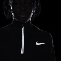 Nike Dri-FIT Poly+ Big Kids' (Boys') 1/4-Zip Training Top Black