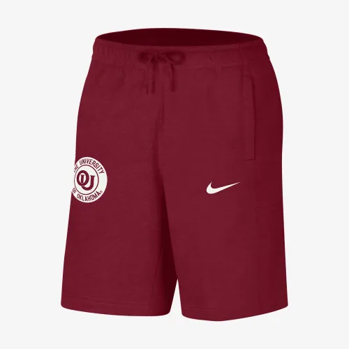 Oklahoma чоловічі Nike College шорти колір червоний