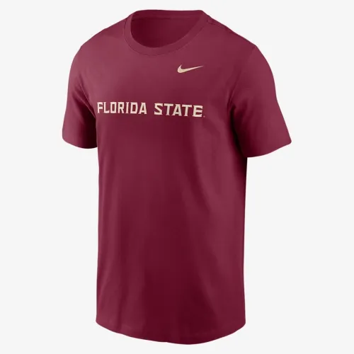 Florida State Seminoles Primetime Wordmark чоловічі Nike College футболка колір червоний