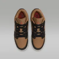 Nike Air Jordan 1 Low SE Big детские Кроссовки цвет коричневый