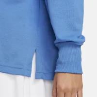 Nike Sportswear Essential жіноча оверсайз Long-Sleeve Polo блакитний