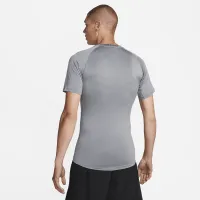 Nike Pro чоловічі Dri-FIT Tight Short-Sleeve Fitness Top колір сірий