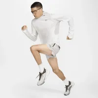 Nike Trail чоловічі Dri-FIT UV Long-Sleeve Hooded Running Top колір білий