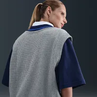Nike Sportswear женская Waffle-Knit Vest цвет серый