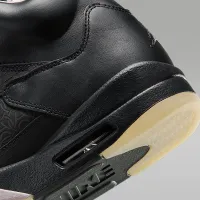 Nike Air Jordan 5 Retro x Paris Saint-Germain чоловічі Кросівки колір чорний