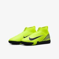 Nike Jr. Mercurial Superfly 10 Academy Little/Big детские TF High-Top Soccer Кроссовки Yellow