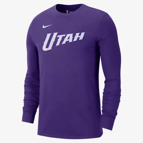 Utah Jazz Essential City Edition чоловічі Nike NBA Long-Sleeve футболка колір фіолетовий