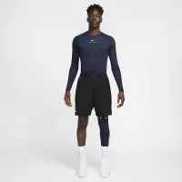 Nike NOCTA чоловічі Single-Leg баскетбольні Tights (Left) блакитний