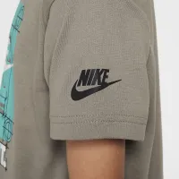 Nike Little дитячі Future Utility футболка колір сірий