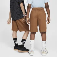 Nike SB Big дитячі Chino Skate шорти колір коричневий